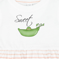 thumbnail image 4 of Inktastic Sweet Pea Girls Baby Dress, 4 of 5