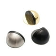 thumbnail image 4 of 1pc Door Stop Floor Wall Oval Stopper Stick-on Easy Installation Rubber Buffer, 4 of 4