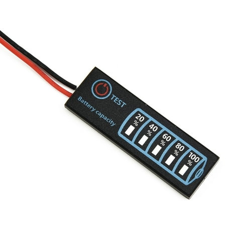 

GLFSIL DC5-30V12V24V charge indicator lithium lead acid battery universal power display