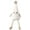 White, variant on XIHAMA 1/2 Piece Christmas Doll Long Legs Plush Doll Ornaments Christmas Tree Doll Desktop Ornament with Long Striped Legs for Table Cabinets and Furniture
