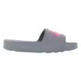 thumbnail image 2 of Fila Sleek Slide Lt Girls Shoes Size 4, Color :Grey/Pink, 2 of 5