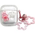 thumbnail image 1 of Cute Rabbit Star Clear Headphone Case Compatible with AirPods Pro 2nd Case, 1 of 5