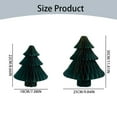 thumbnail image 3 of Paper Folding Christmas Tree DIY Craft Ornament Creative Making Winter Or Holiday Themed Paper Trees, 3 of 8
