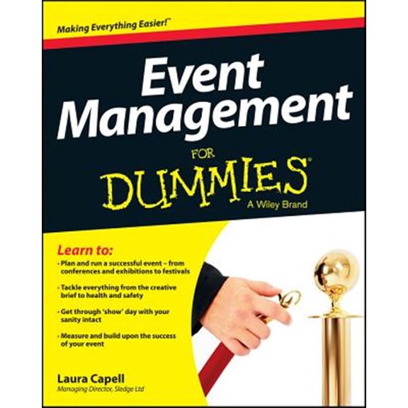 Pre-Owned Event Management For Dummies (Paperback) 1118591127 9781118591123