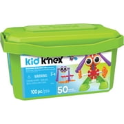 KID K'NEX - Budding Builders Building Set - 100 Pieces - Ages 3 and Up - Preschool Educational Toy
