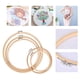 thumbnail image 4 of Paquete de 5 aros de bambú redondos de varios tamaños para punto de cruz, accesorios para marcos Tipo 1, 4 of 9
