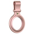 thumbnail image 1 of Dispositivo de seguimiento de llavero de la cubierta del rastreador de ubicación Reemplazo del protector de metal para Airtag, rosa roja kenally EL002165-05, 1 of 2