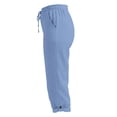 thumbnail image 3 of Summer Capris Cotton New Womens Linen Capris Trousers with Pockets, Elastic Waist Drawstring Casual Pants, Summer Loose Fits Versatile Pants, 3 of 6