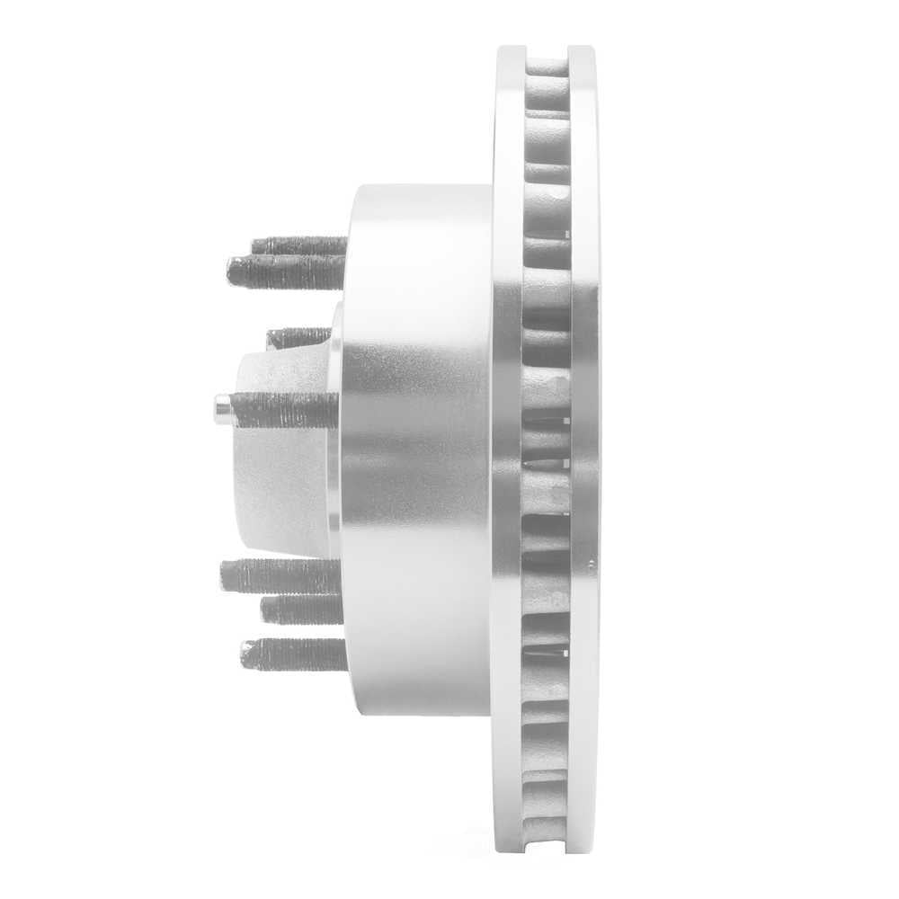 Dynamic Friction Company 631-54190R DFC Brake Rotor - Drilled And Slotted - Silver