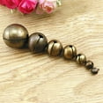 thumbnail image 5 of FNNMNNR Vintage Bronze Metal Christmas Jingle Bells Charms for Festival DIY Decoration, 5 of 10