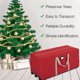 thumbnail image 4 of Propik Bolsa De Almacenamiento Con Ruedas Para Árbol De Navidad, Se Adapta A Árboles De Navidad De Hasta 9 Pies, 28 X 16 X 60 Pulgadas, Contenedor De Almacenamiento Extra Grande Y Resistente Con Rueda, 4 of 5