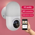 thumbnail image 4 of Monitor de bebé inalámbrico Baoblaze Cámara WiFi para interiores seguimiento automático de 360 grados blanco, 4 of 8