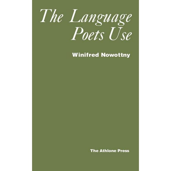 Language Poets Use, (Paperback)