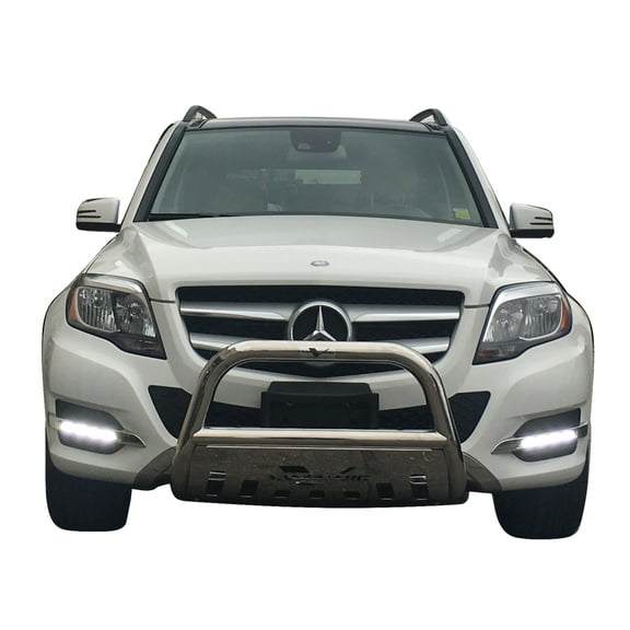 VGUBG-0883-1097SS 2.5 inch Stainless Steel Bull Bar with Skid Plate