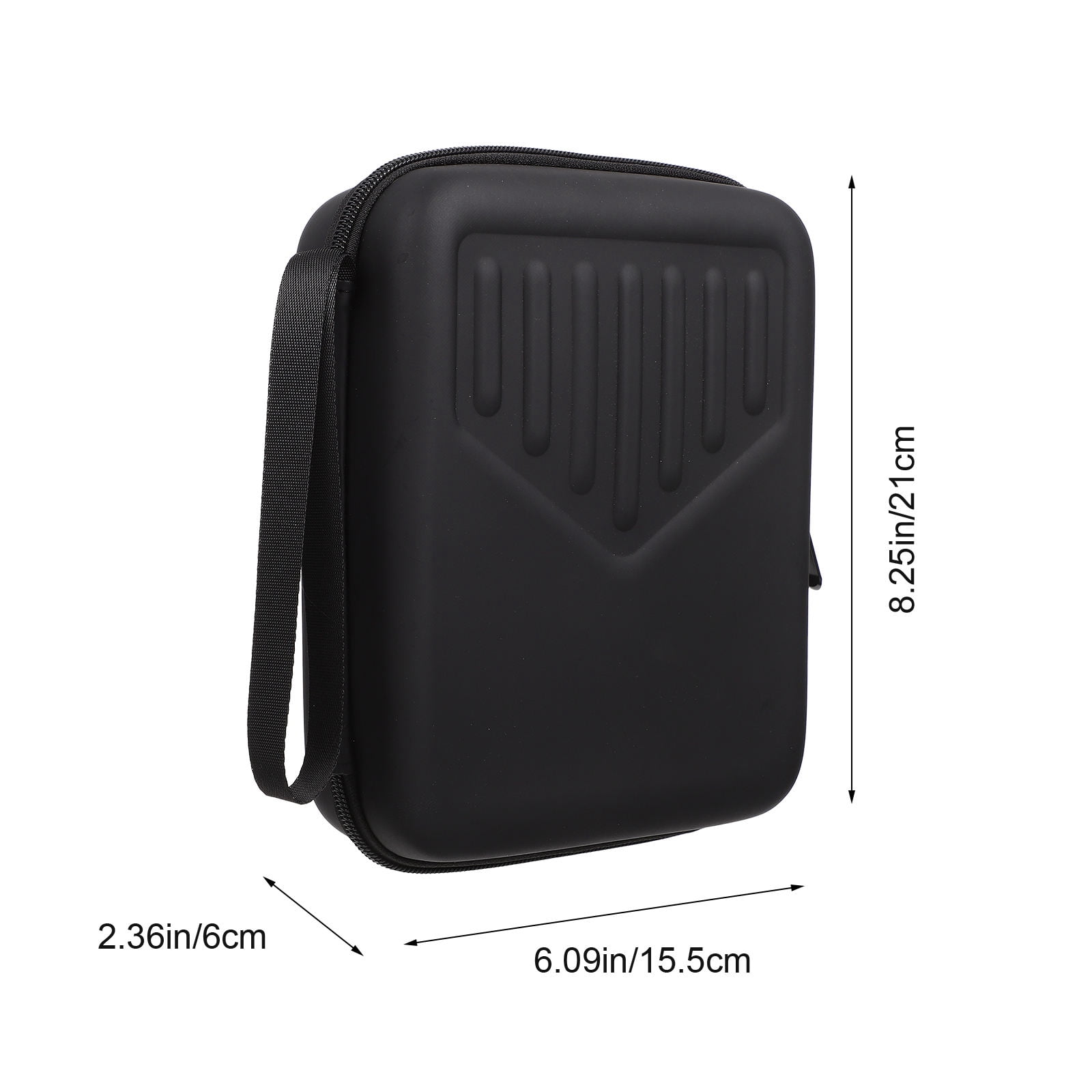 UPOUART 1Set Kalimba Pouch for Thumb Piano with Dustproof and Scratch-resistant Features in Black EVA