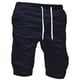thumbnail image 5 of Pantalones deportivos largos para hombre, de color puro, informales, holgados, con cordón, de algodón, 5 of 6