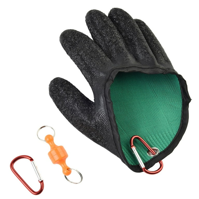 Puncture Proof Waterproof and Magnet Release Fishing Gloves