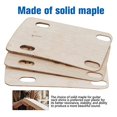 thumbnail image 5 of 3 Piece Guitar Neck Pad, Made Of Solid Maple, Protective Guitar Neck Pad For Bolt-on Neck, 5 of 5