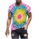 thumbnail image 2 of Tops para hombre, blusas y camisas de manga corta con cuello redondo para hombre, jersey informal de moda con estampado de cuello redondo para hombre, pantalones cortos deportivos para fitness, blusa, 2 of 5