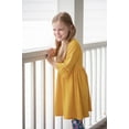 thumbnail image 3 of Millie Loves Lily Girls Teal and Yellow Dress & Legging Set (Size 4T-12 & Plus Sizes), 4-PCS, 3 of 7
