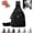 Black, variant on XIAOMUMU  2025 Backpack Chest Bags Double Zipper Large Capacity, Multi-compartment Street Lite Chic Versatile Travel Bag