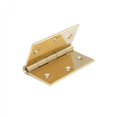 thumbnail image 5 of Renovators Supply Bright Brass Cabinet Door Square Hinge 3.5 in Kitchen Cabinet Hinge w/Removable Stainless Steel Pins and Hardware, 5 of 8