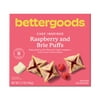 bettergoods Raspberry and Brie Puffs, 3.7 oz, 8 Count (Frozen)