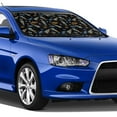 thumbnail image 5 of Kdxio Space Rocket Print Windshield Sun Shade,UV Rays and Sun Heat Protection,Sunshade for Car Windshield,Car Shade Front Windshield -, 5 of 6