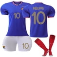 thumbnail image 1 of Frankrike Hemma fotboll barntröja nr 10 Mbappé-WELLNGS, 1 of 2