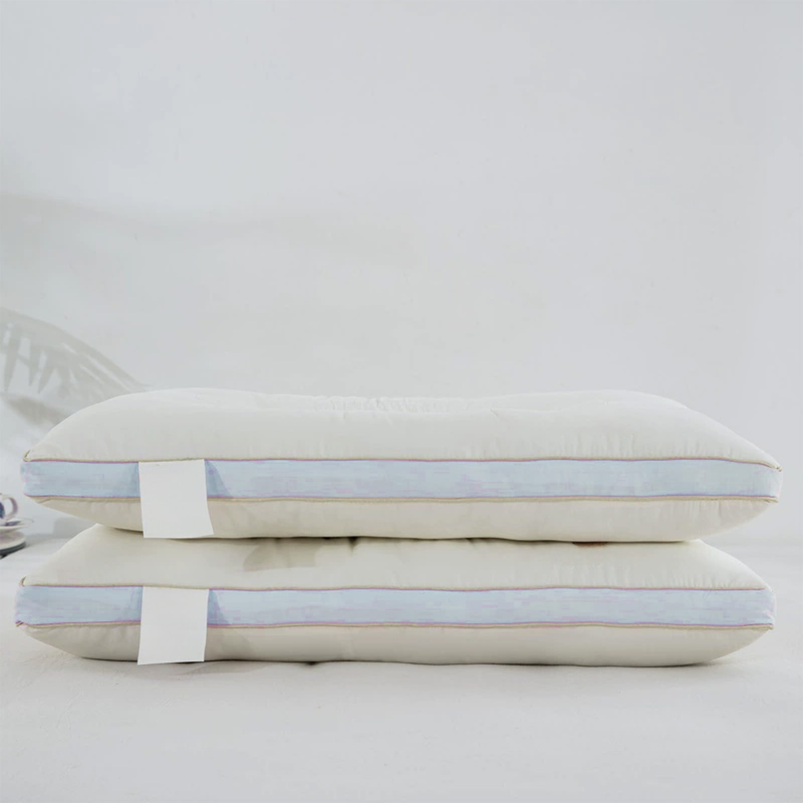 Asxite Throw Pillows, Neck Pillow Low Soft Breathable Bed Pillows 74*48*5 cm / 29.15*18.98*1.96 in