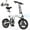 White, variant on 14-inch 500W Foldable Electric Bike for Adults, City E-Bike with 3-Speed Settings (9/15/20mph) ,Uphill Assist, LED Light,25-Mile Range and 36V7.8Ah Battery,White,UL2849