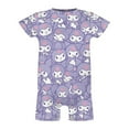 thumbnail image 5 of Kuromi And My Melody Baby Boy Girl Romper Short Sleeve Cotton Bodysuit Outfits Jumpsuit Summer One Piece Clothes, 5 of 8
