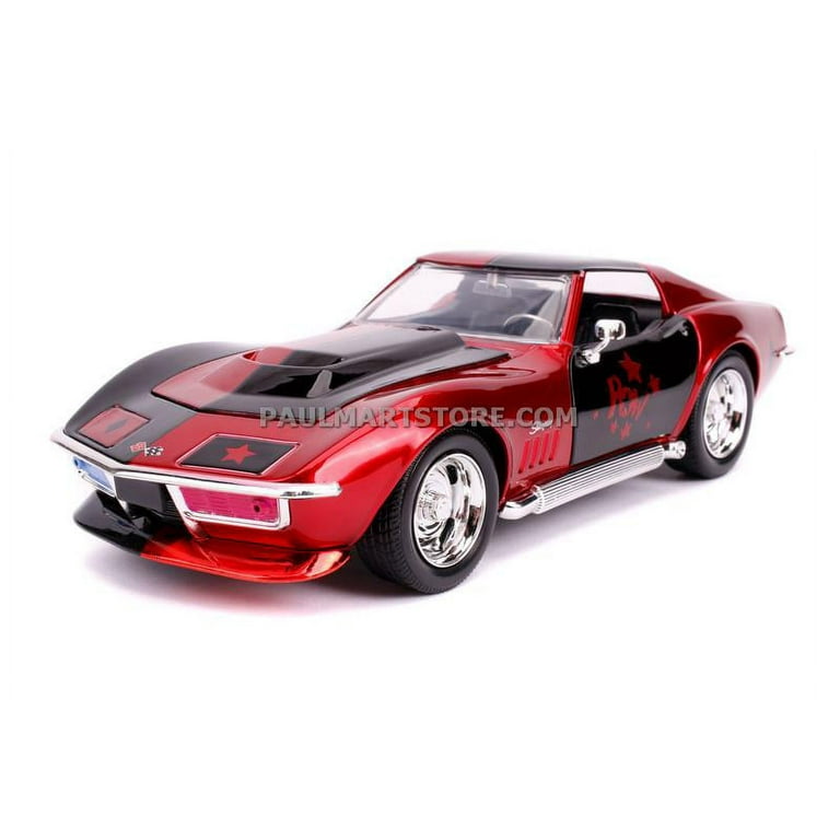 ファッションシーンで話題のこれから流行るブランド12選 Stingray Corvette 1969 1:24 Comics DC with Car Quinn Harley Jada Toys