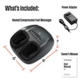 thumbnail image 4 of Westinghouse Shiatsu Foot Massager w/ Heat & Air Compression, 4 of 7