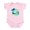 Petal Pink, variant on CafePress - California Dreamin Baby Light Bodysuit - Baby Light Bodysuit, Size Newborn - 24 Months