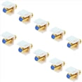 thumbnail image 5 of Paquete de 20 Conectores RG6 , Conector de Cable Coaxial Conectores RG6 Tipo F para Placa de Pared y Panel de Conexión, 5 of 5