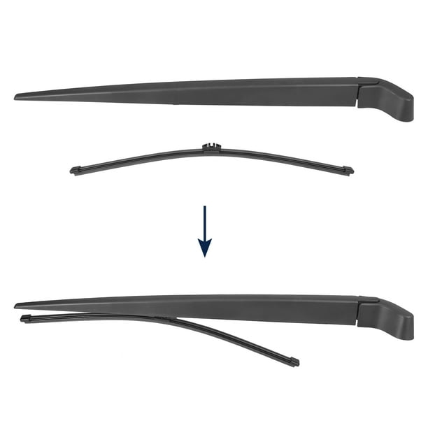 Unique Bargains Car Rear Windshield Wiper Blade Arm Set for Volvo