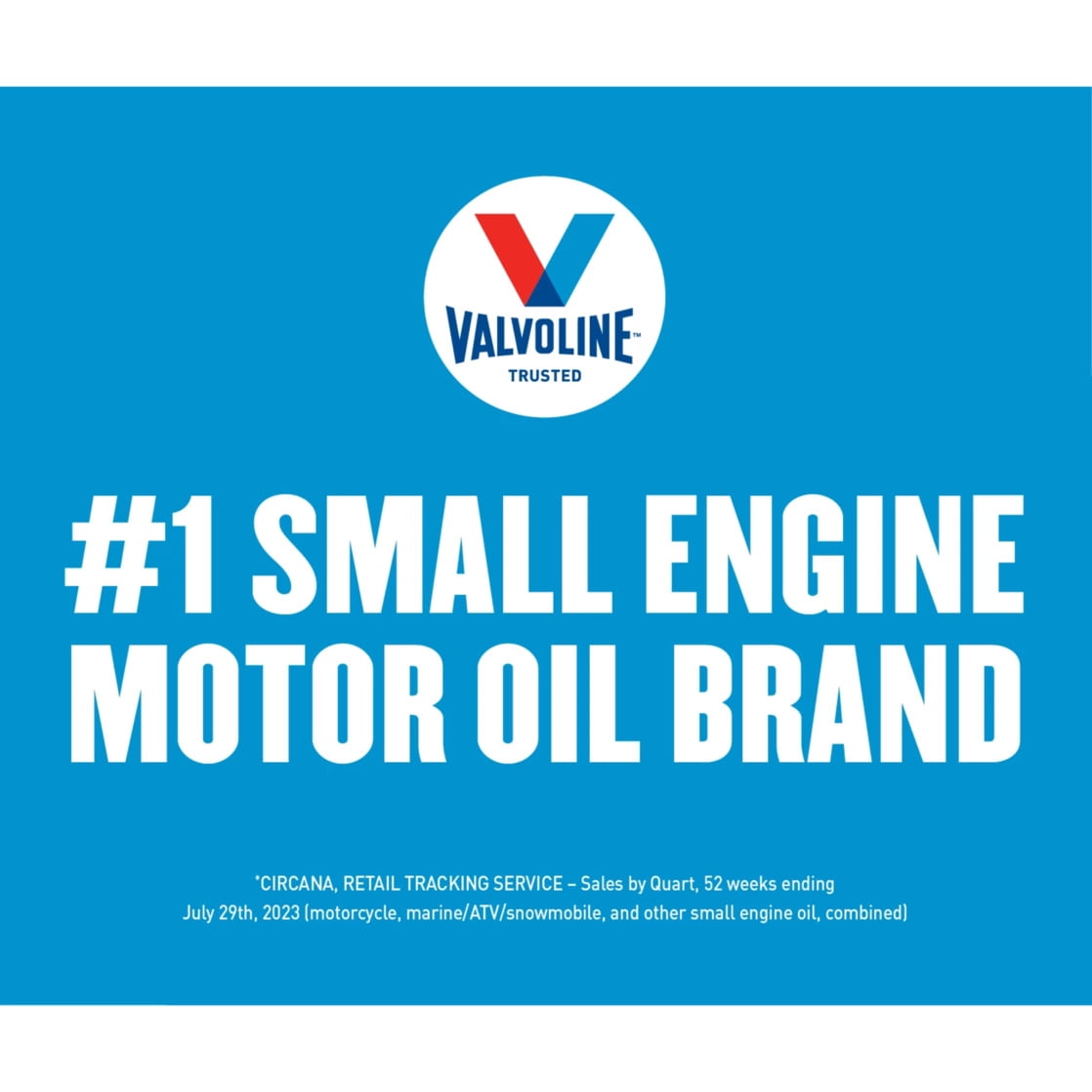 Valvoline 4-Stroke Marine 10W-30 Full Synthetic Engine Oil 1 QT