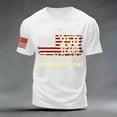 thumbnail image 5 of Yindaity Mens Usa T Shirt Red White Blue USA Flag Fighter Jets 4th of July T-Shirt(White,S), 5 of 5