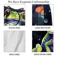 thumbnail image 4 of luoweisi Men's Beach Shorts Quick Dry Swim Trunks with Mesh Lining Frog XL, 4 of 5
