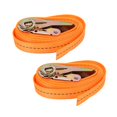 thumbnail image 3 of Sangle de CargoStrap à Attacher, Sangles Ajustables Portables Orange 2 Pcs Robuste Résistant pour Transport 4 m / 13,1 Pi, 3 of 8
