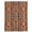 Reddish Brown Tan, variant on Southwest Boho Waterproof Fabric Shower Curtain,Retro Farmhouse Abstract Geometric Striped Waterproof Fabric Shower Curtain for Bathroom Curtains Bathtubs Shower Curtains with 12 Hooks Stall 54x78in