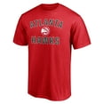 thumbnail image 2 of Men's  Red Atlanta Hawks Victory Arch T-Shirt, 2 of 3