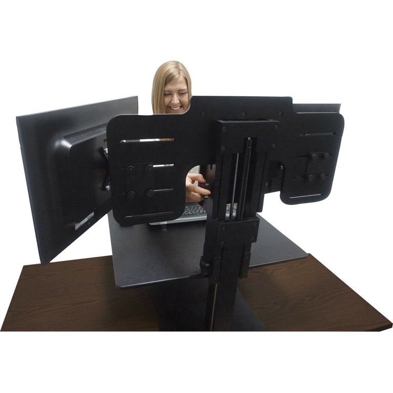 Victor Technology DC350 High Rise Dual Monitor Sit-Stand Desk