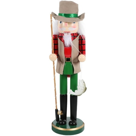 ULTNICE Wood Nutcracker Figurine Nutcracker Kitchen Decor Home Décor Accents 1Pack