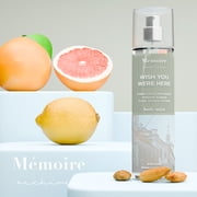 Memoire Wish You Were Here Body Mist for Women, 8 fl oz, Warm Fragrance with Coffee, Almond & Rain Notes