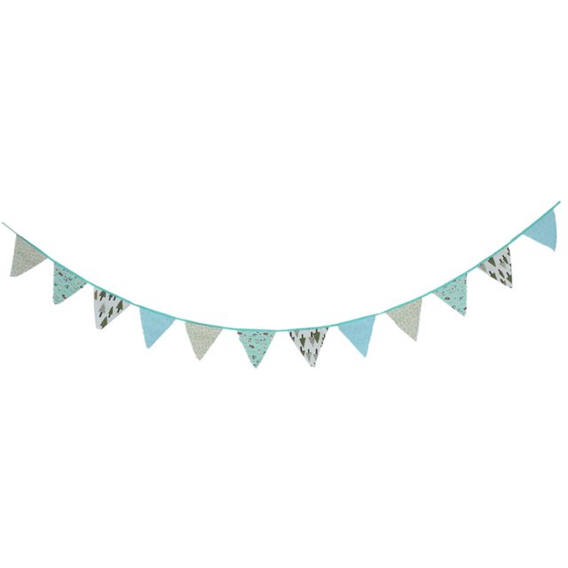 Decoración rústica del partido de colgante del empavesado de de del triángulo del Sunnimix Bunting Banner