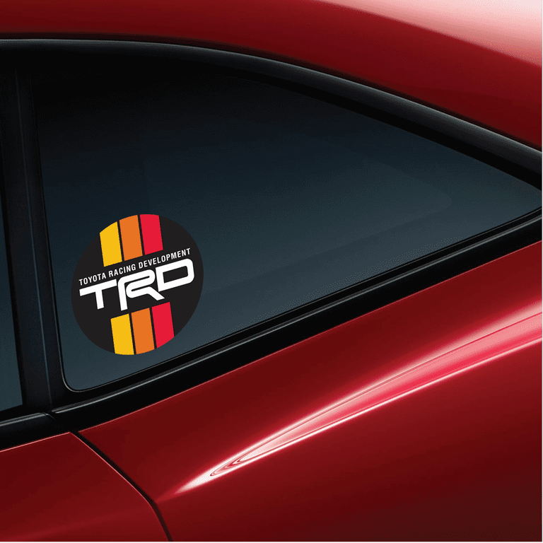 Toyota TRD Retro Stripe Automotive Decal 6