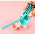 thumbnail image 5 of Pink Silicone Poacher Cooked Egg Microwave Frying Pan Egg Poacher Easy Egg Cooker Egg Boiler Egg Cooker Silicone Egg Poacher for Cookware Microwave Ov, 5 of 5