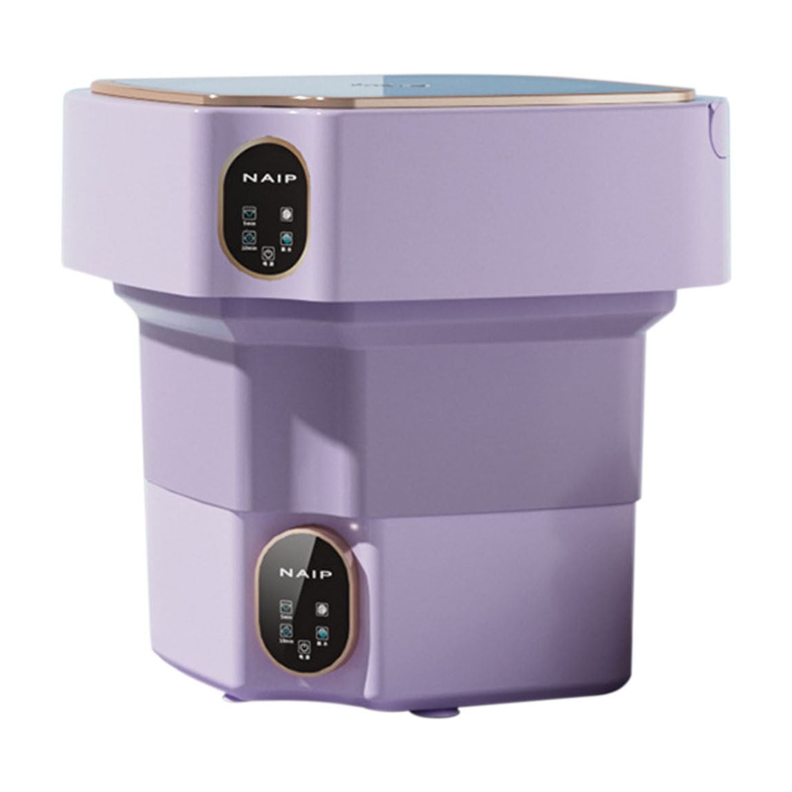 Begzeat Portable Washing Machine, 17L Upgraded Foldable Mini Washer and Spin Dryer with Deep Cleaning of Underwear, Baby Clothes and Small Clothes for Apartments, Dormitories, Camping, RV, Travel, Lau